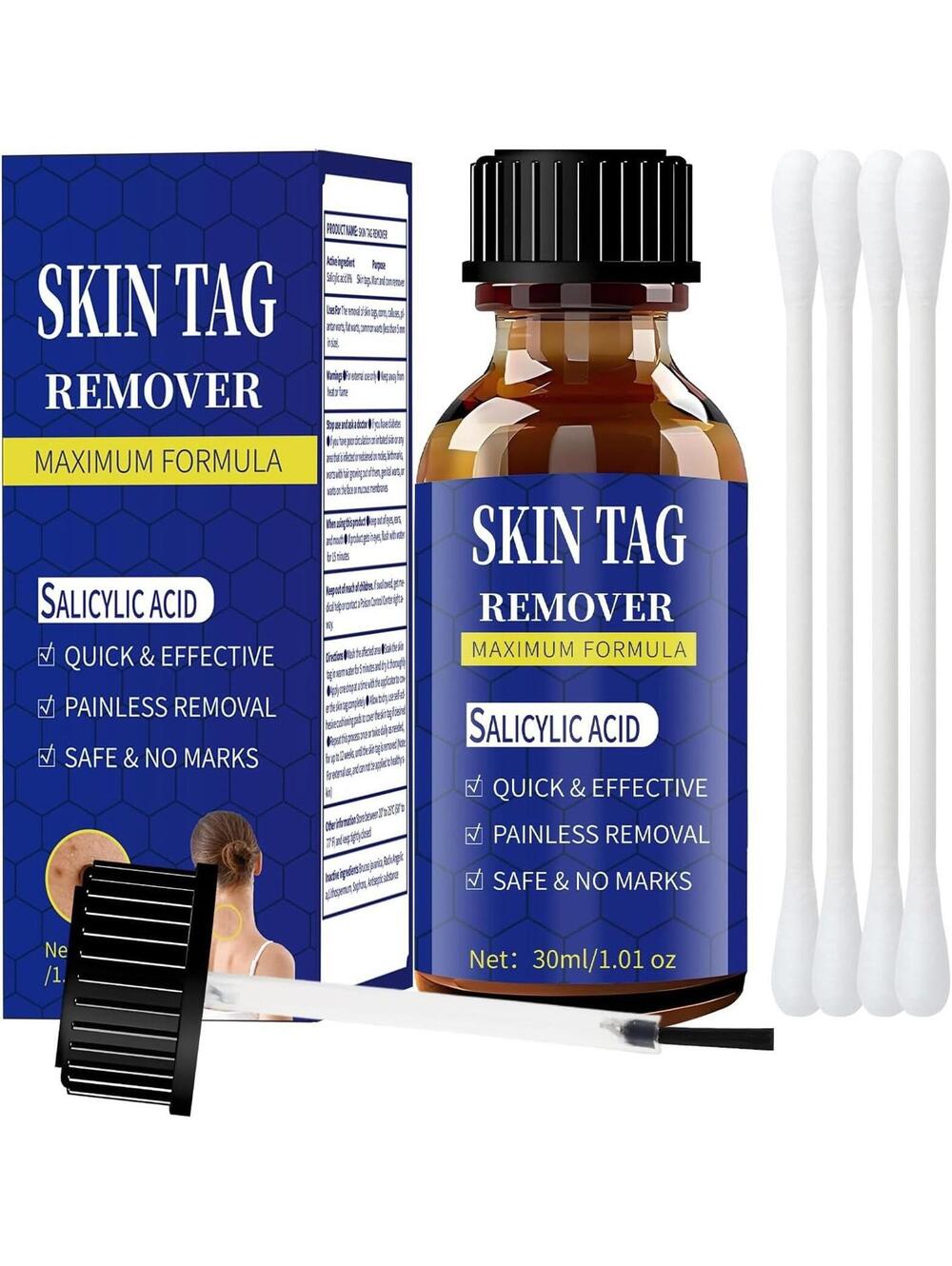 Fast-Acting Skin Tag Remover, Maximum Formula 30ml